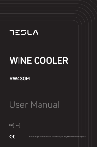 Handleiding Tesla RW430M Wijnklimaatkast