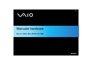 Manuale Sony VGC-RA204 Vaio Desktop