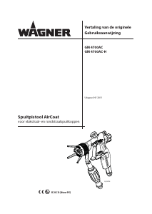 Handleiding Wagner GM 4700AC AirCoat Verfspuit