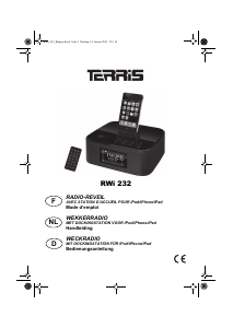 Handleiding TERRIS RWi 232 Wekkerradio