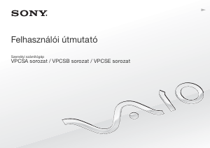 Használati útmutató Sony Vaio VPCSA3C5E Laptop