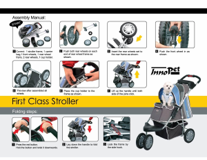 Manual InnoPet IPS-09 First Class Pet Stroller