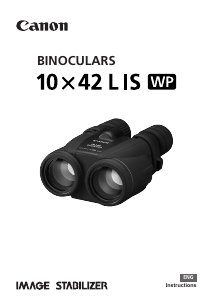 Manual Canon 10x42 L IS WP Binoculars