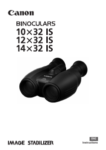 Manual Canon 14x32 IS Binoculars