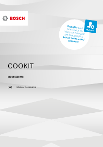 Manual de uso Bosch MCC9555SWC Cookit Robot de cocina