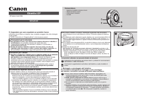 Manuale Canon EF 40mm f/2.8 STM Obiettivo