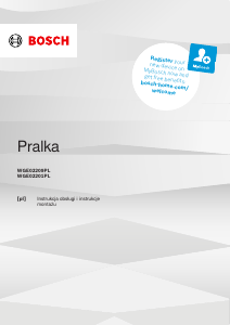 Instrukcja Bosch WGE02209PL Pralka