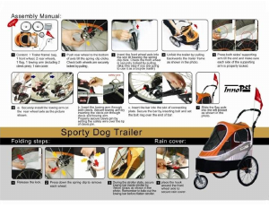 Manual InnoPet IPS-050 Sporty Trailer Air Pet Stroller