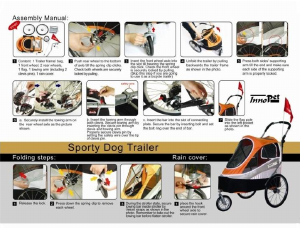 Handleiding InnoPet IPS-055 Sporty Trailer Dierenwandelwagen