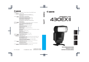 Handleiding Canon Speedlite 430EX II Flitser