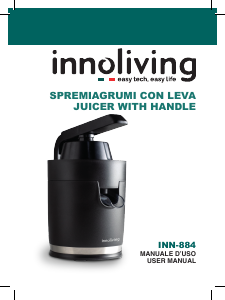 Handleiding Innoliving INN-884 Citruspers