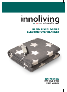 Handleiding Innoliving INN-766NEW Elektrische deken