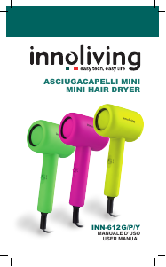 Handleiding Innoliving INN-612G Haardroger
