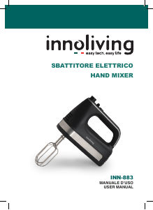 Manuale Innoliving INN-883 Sbattitore
