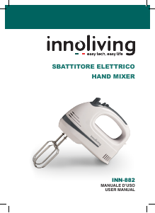Handleiding Innoliving INN-882 Handmixer