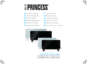 Handleiding Princess 342000 Smart Glass Kachel