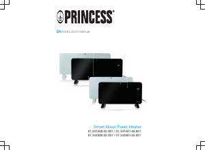 Handleiding Princess 341500 Smart Glass Kachel