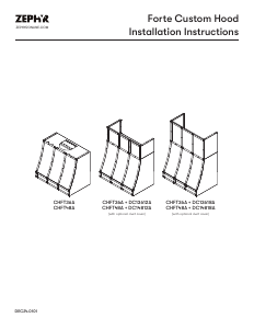 Handleiding Zephyr CHFT48ASX Afzuigkap