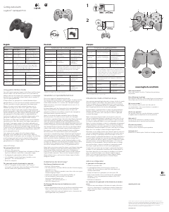 Manual Logitech F310 Game Controller