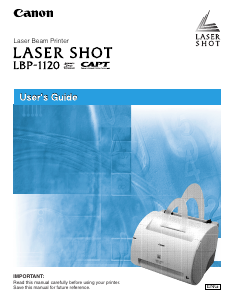Handleiding Canon Laser Shot LBP-1120 Printer