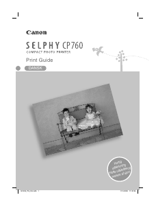 Brugsanvisning Canon Selphy CP760 Printer