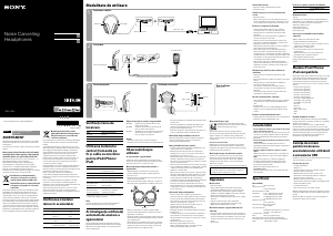Manual Sony MDR-1RNC Căşti