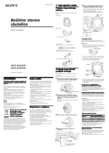 Priručnik Sony MDR-RF840RK Slušalica