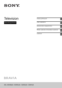 Kasutusjuhend Sony Bravia KDL-32R435B LCD-teler