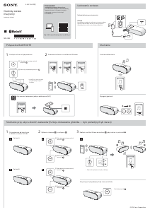 Instrukcja Sony SRS-XB20 Głośnik