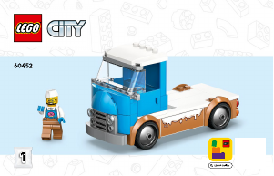 Handleiding Lego set 60452 City Donuttruck