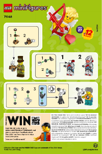 Rokasgrāmata Lego set 71048 Collectible Minifigures 27. sērija