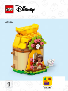 사용 설명서 레고 set 43260 디즈니 모아나의 즐거운 섬
