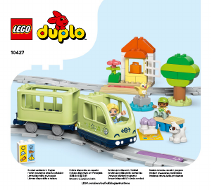 Handleiding Lego set 10427 Duplo Interactieve avonturentrein