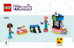 Handleiding Lego set 42662 Friends Kapsalon en accessoirewinkel