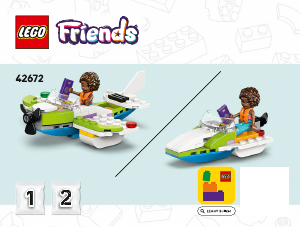 Handleiding Lego set 42672 Friends Creatieve strandkoffer