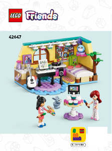 Handleiding Lego set 42647 Friends Paisleys kamer