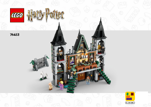 Manual Lego set 76453 Harry Potter Malfoy manor