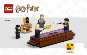 Manuale Lego set 76441 Harry Potter Castello di Hogwarts: Club dei Duellanti