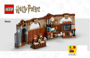 Manuale Lego set 76442 Harry Potter Castello di Hogwarts: Lezione di incantesimi