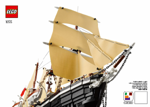 Vadovas Lego set 10335 Icons Endurance