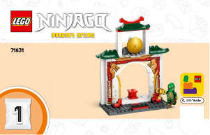 Handleiding Lego set 71831 Ninjago Spinjitzu ninjatempel