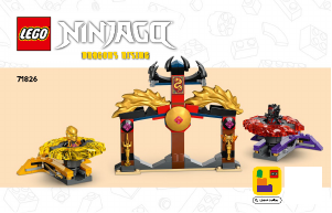 Handleiding Lego set 71826 Ninjago Spinjitzu drakenstrijdpakket