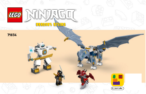 Handleiding Lego set 71834 Ninjago Zanes ultra-combomecha