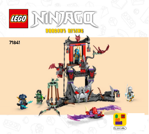 Handleiding Lego set 71841 Ninjago Draconisch dorp