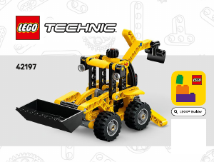 Handleiding Lego set 42197 Technic Graaflaadmachine