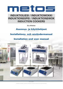 Käyttöohje Metos Eco Kitchen IND-13W-3500 Keittotaso
