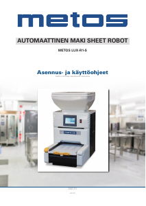 Käyttöohje Metos LUX-R1-S Sushikone