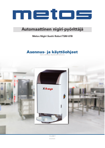 Käyttöohje Metos TSM-07B Sushikone