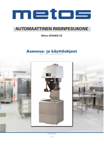 Käyttöohje Metos KP90KN-CE Sushikone