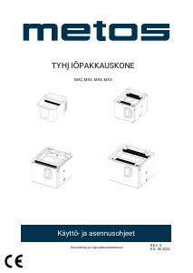Käyttöohje Metos MX4 Tyhjiöpakkauslaite